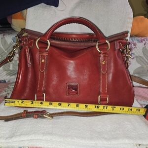 Dooney & Bourke Red Leather Satchel